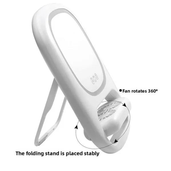 Adjustable Fan, 5-speed, Portable, LED - view 5