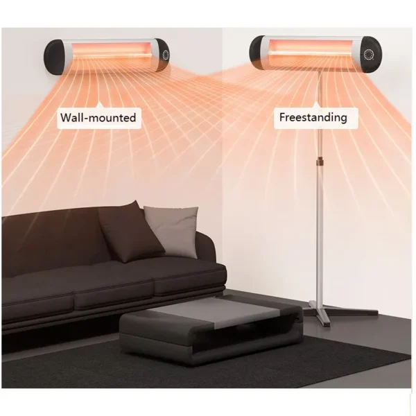 Adjustable Garden Infrared Heater, 2500W, Aluminium - view 6
