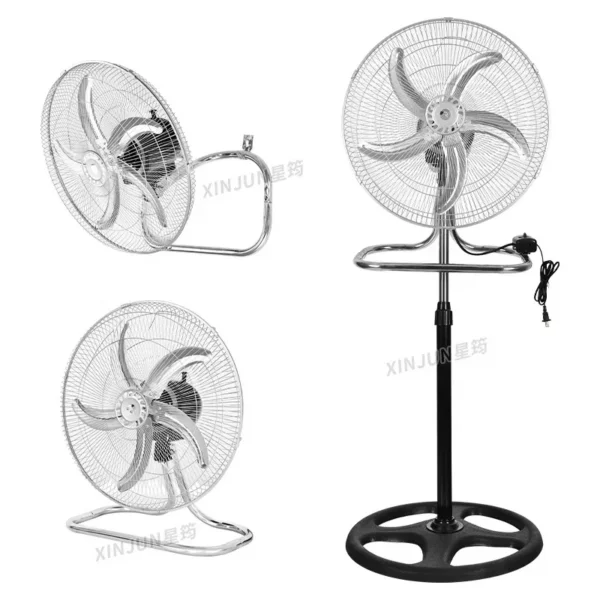Adjustable Height Stand Fan, 3-in-1, 60 W(0.08hp), plastic - view 6