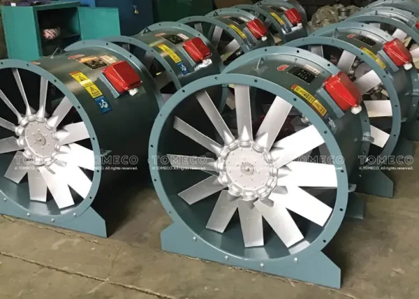 Adjustable Pitch Axial Fan, DUCT, MOUNTED - view 2