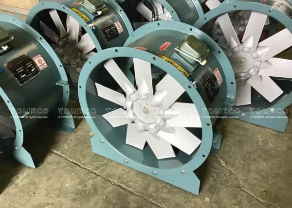 Adjustable Pitch Axial Fan, DUCT, MOUNTED - view 3