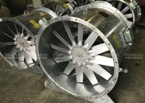 Adjustable Pitch Axial Fan, DUCT, MOUNTED - view 4