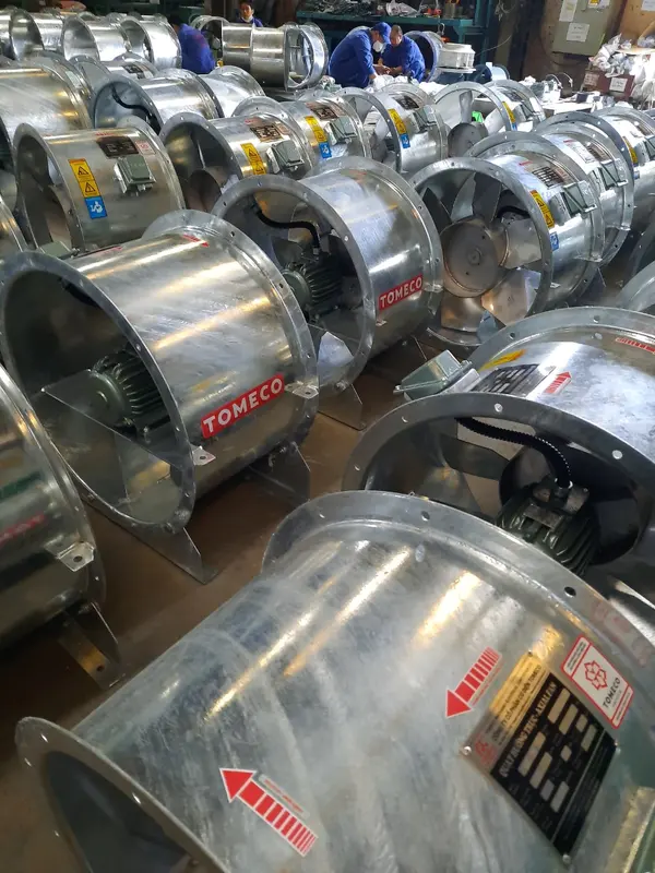 Adjustable Pitch Axial Fan, DUCT, MOUNTED - view 5