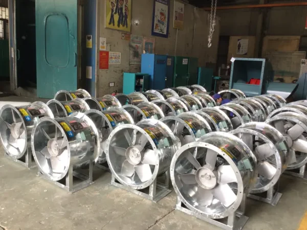 Adjustable Pitch Axial Fan, DUCT, MOUNTED - view 6