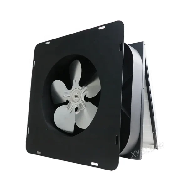 Adjustable Solar Attic Fan, 360-Degree, 0-90, Roof - view 2