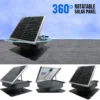 Adjustable Solar Attic Fan, 360-Degree, 0-90, Roof - view 4