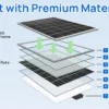 Adjustable Solar Attic Fan, 360-Degree, 0-90, Roof - view 5