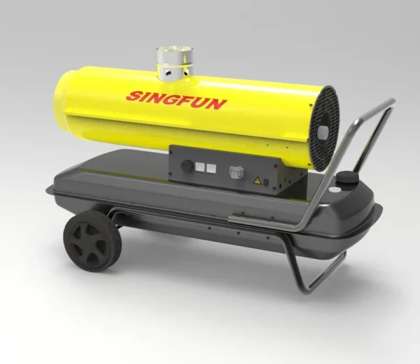 Agriculture Kerosene Air Heater, 30KW, 220-240V, Diesel - view 3