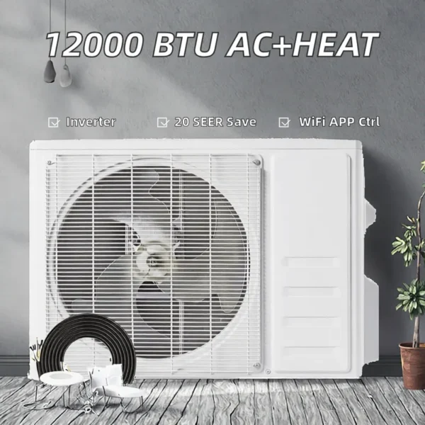 Ahri Certified Heat Pump, 12000, BTU, 115V, SEER2 - view 4