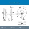Ahu Plug Ffu Fan, R3G470-AB05-24, 435V, 1.6A, M3G084-DF - view 4