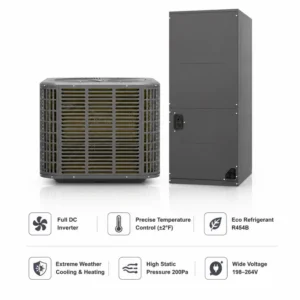 Ahu with Inverter Fan, HVAC, 220-240V, 21