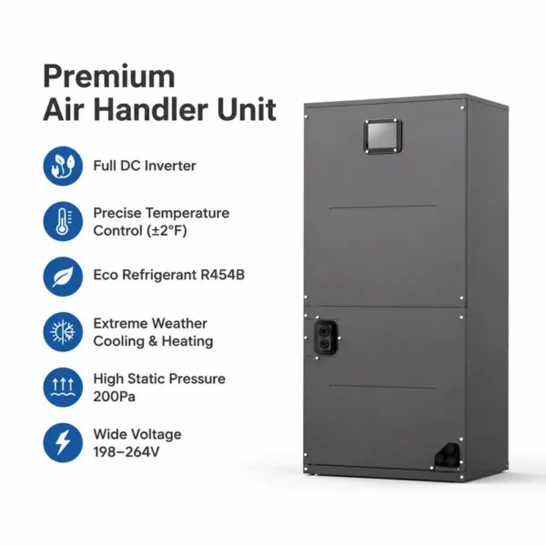 Ahu with Inverter Fan, HVAC, 220-240V, 21 - view 4