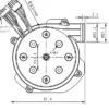 Air Blower, 80mm, 13.3kpa, Centrifugal - view 2