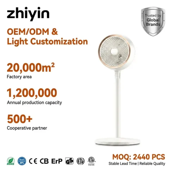 Air Circulating Fan, 9", KFX2403D2, 7.5H