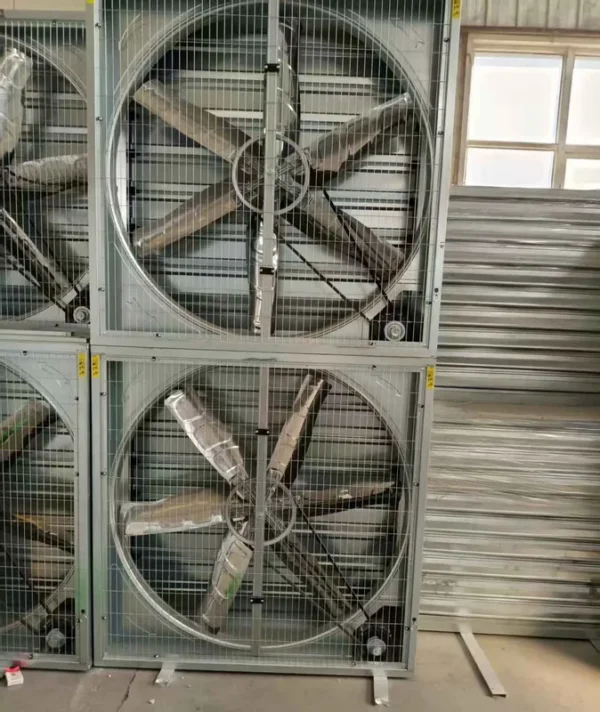 Air Circulation Cooling Fan, Stainless, Steel, Wall - view 6