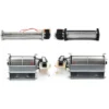 Air Circulation Cross Fireplace, Aluminium, 1900-3200RPM, 110V