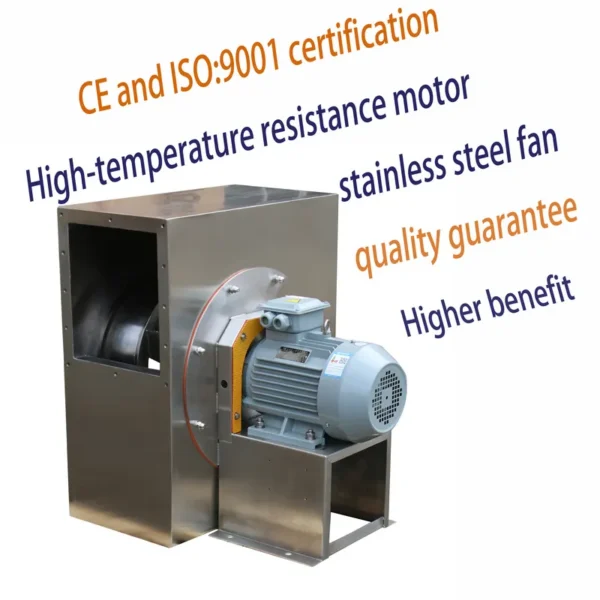 Air Circulation Exhaust Fan, 220V, Stainless, Steel - view 5