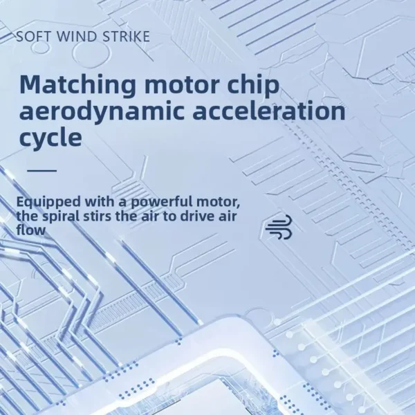 Air Circulation Fan, 35, Metal - view 6