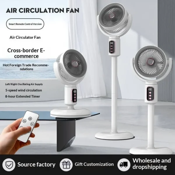 Air Circulation Fan, Brushless, 8-hour - view 3