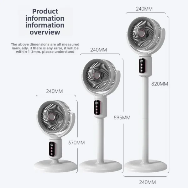 Air Circulation Fan, Brushless, 8-hour - view 4