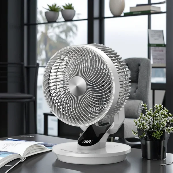 Air Circulator Fan, Portable, Plastic - view 4