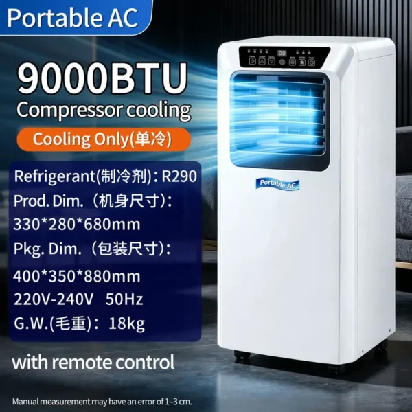 Air Conditioner, 12000, Portable, R290 - view 4