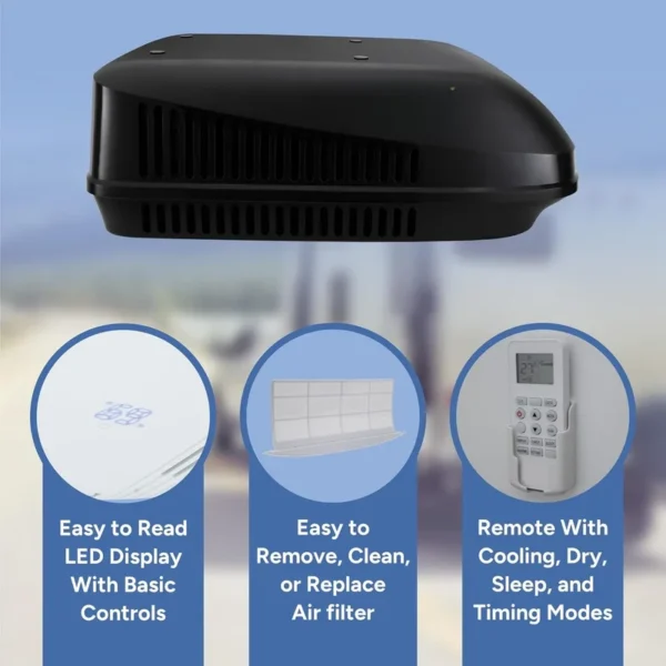 Air Conditioner, 15K, BTU, 110-120V - view 2