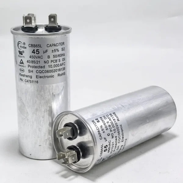 Air Conditioner, CBB65, 450V, 25+5MFD, 25+5uf - view 3