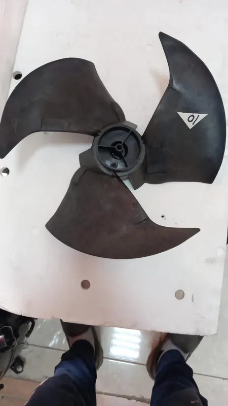 Air Conditioner, Plastic, ASABSABS, Axial - view 4