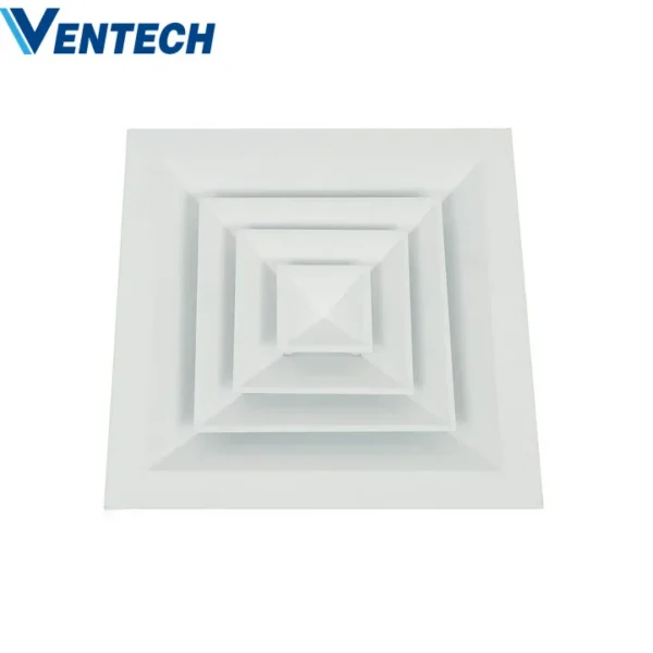 Air Conditioners, VENTECH, Aluminum, Ceiling, 4-Way - view 2