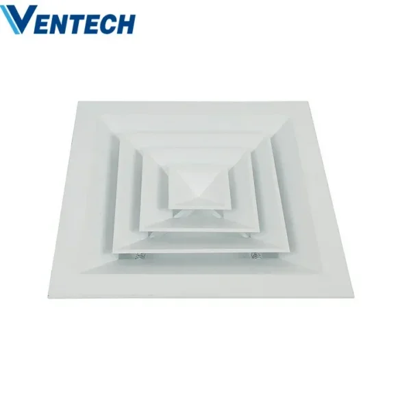 Air Conditioners, VENTECH, Aluminum, Ceiling, 4-Way - view 3