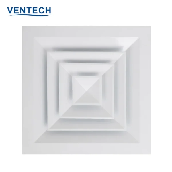 Air Conditioners, VENTECH, Aluminum, Ceiling, 4-Way - view 4