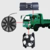 Air Conditioning Cooling Fan, 8inch, 8", 12v, 24v - view 3