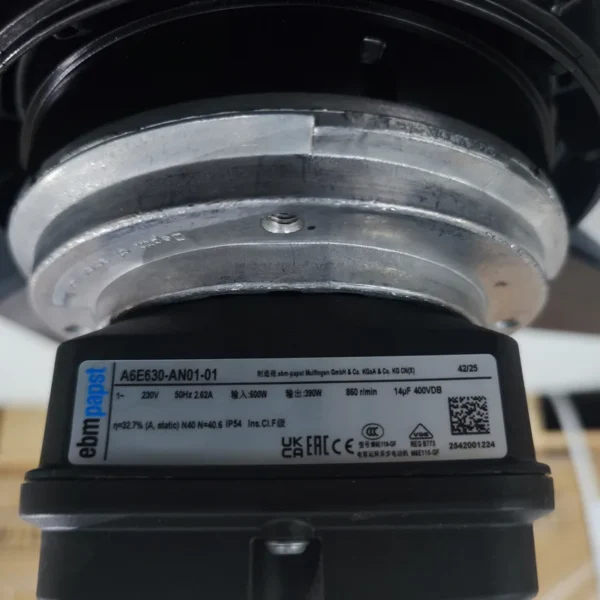 Air Conditioning Cooling Fan, A6E630-AN01-01, 230V, 600W - view 4