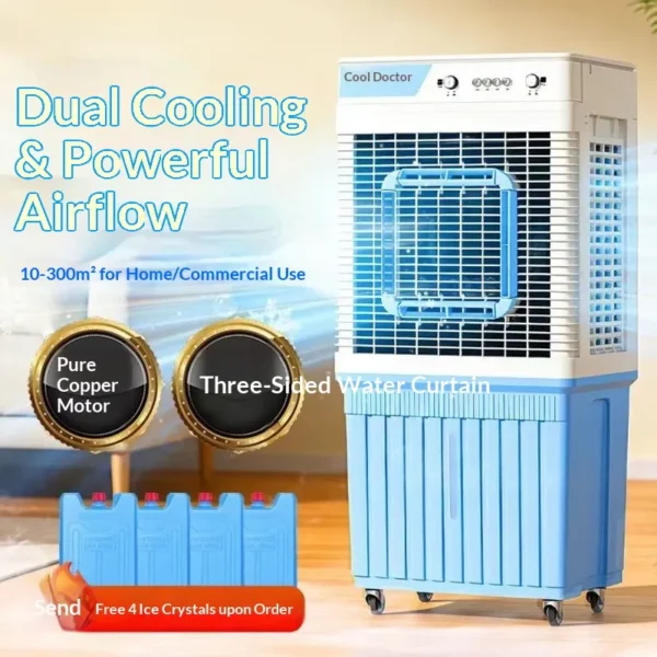 Air-conditioning Fan, 100W, Portable - view 2