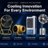 Air-conditioning Fan, 100W, Portable - view 6