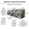 Air Cooled Evaporator, Stainless, Steel - view 3