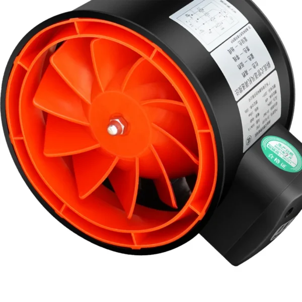 Air-cooled Exhaust Axial Fan, 4-inch, Plastic, 200, 220V - view 4