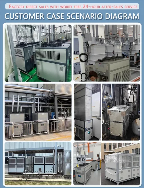 Air-cooled Industrial Water Chiller, XR-1HP, 1hp, 220V, 35C - view 3