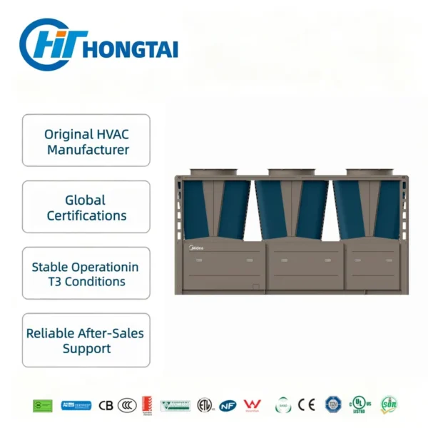 Air Cooled Scroll Chiller, 320-920kW, IDV - view 4
