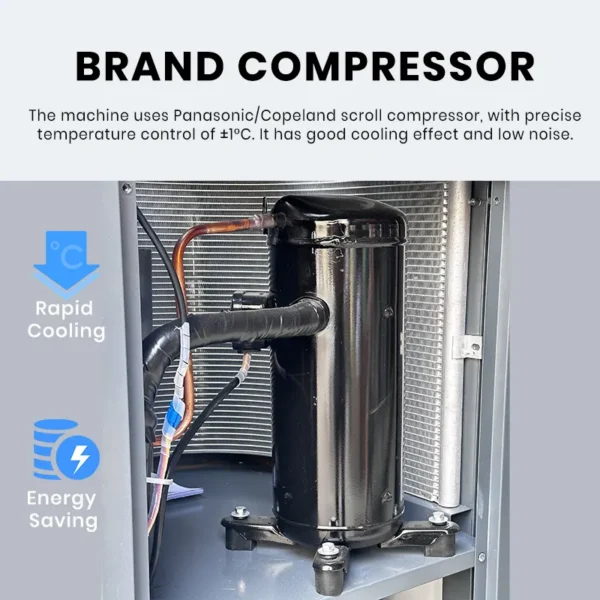 Air Cooled Scroll Chiller, 40HP, PET - view 4