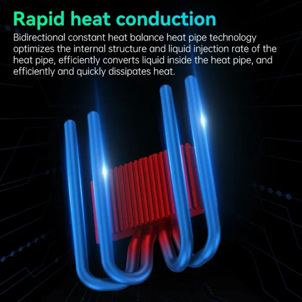 Air Cooler, SNOWMAN, ARGB, CPU, LGA - view 3
