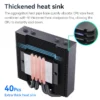 Air Cooler, SNOWMAN, ARGB, CPU, LGA - view 4