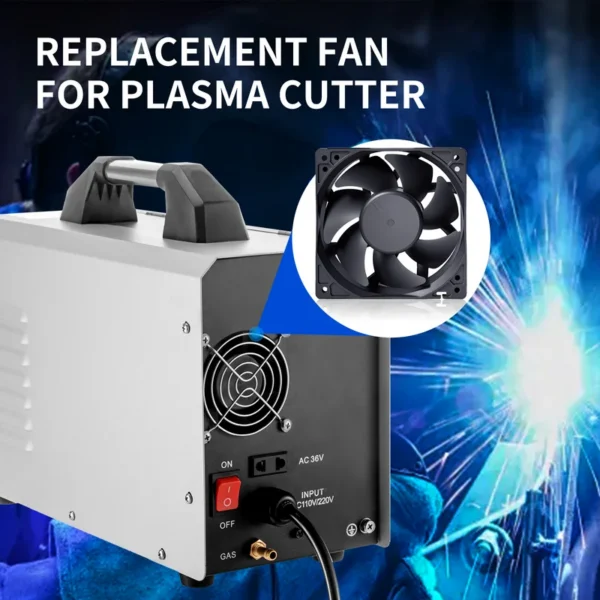 Air Cooling Fan, 12038, Brushless, 12V, 24V - view 4