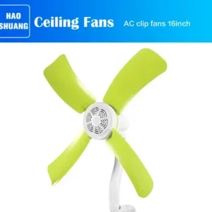 Air Cooling Fan, Wall, 4-Blade, 10W, Portable