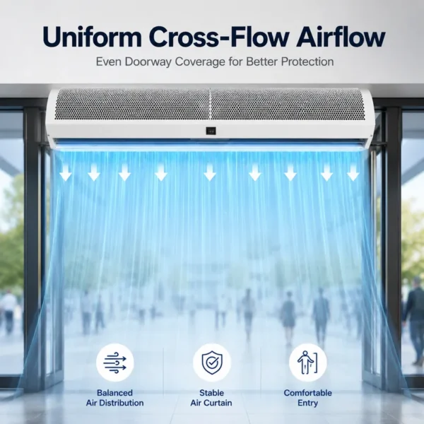 Air Curtain, 0.6-2m, 220, Plastic - view 4