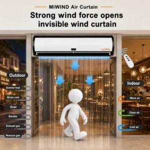 Air Curtain, 0.9m, Centrifugal, 3-Year