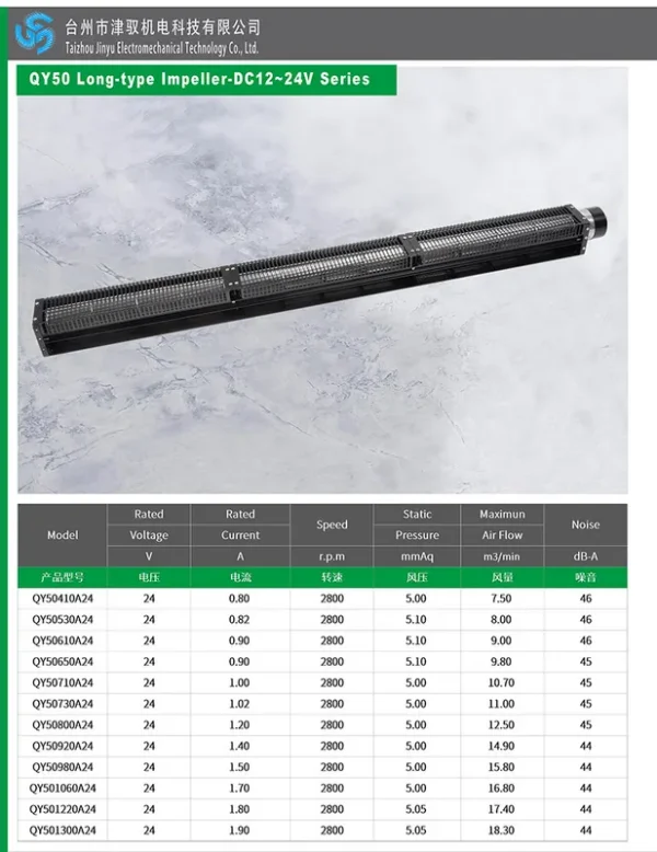 Air Curtain, 1-Meter, 50mm, DC24V, Aluminum - view 4