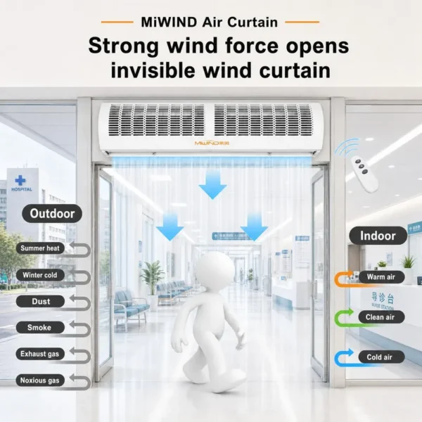 Air Curtain, 1500mm, 3-Year