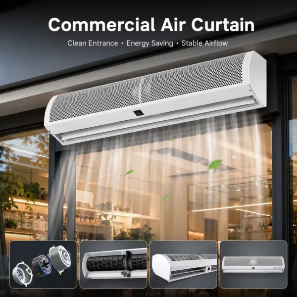 Air Curtain, 220 V, Plastic - view 2